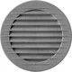 Вентиляционная решетка AIRROXY AOzSs 80 Grey (02-219) - изображение 1