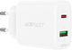 Мережевий зарядний пристрій Acefast A25 20W USB-C+USB-A White (6974316281214) - зображення 1