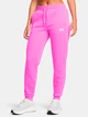 Спортивные штаны утепленные женские Under Armour Ua Armour Fleece Jogger 1386510-572 S Розовые (197777206022) - изображение 1