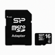 Карта памяти Micro SD Silicone 16 Gb с адаптером флеш карта микро сд класс памяти 10 с переходником для фотоаппарата телефона навигатора комплектующие для оргтехники - изображение 6