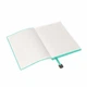 Записна книжка А5 недатована, в клітинку Paperbook Malaga Бірюзова - зображення 2