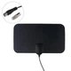 Комнатная цифровая телевизионная антенна Nik TY13-Mini HD DVB T2 портативный дизайн, Черный - изображение 7