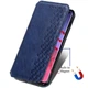 Шкіряний чохол книжка GETMAN Cubic (PU) для Samsung Galaxy A13 4G Синій - зображення 4