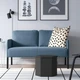 Пуф з ящиком IKEA KJUGE 905.319.00 книса темно-сірий - зображення 3