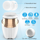 Массажная Сверхмягкая Щетка для лица Soniс Facial Cleansing Brush LT-606 с насадками 3 в 1 (040h) - изображение 7