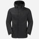 Куртка демісезонна з капюшоном чоловіча Jack Wolfskin Altenberg 3In1 Jkt M A61864_6000 XL Чорна (4064886306997) - зображення 5