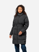 Пуховик зимовий довгий жіночий Jack Wolfskin Frozen Lake Coat W 1206132_6000 XL Чорний (4064993904093) - зображення 1