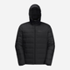 Пуховик зимовий короткий чоловічий Jack Wolfskin Ather Down Hoody M 1207671_6000 XL Чорний (4064993897388) - зображення 7