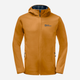 Kurtka wiatrówka męska z kapturem Jack Wolfskin Bornberg Hoody M 1307471_M0043 L Pomarańczowa (4064886339421) - obraz 1