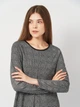 Платье женское DeFacto M3012AZ XS Черное (8682283240650) - изображение 4