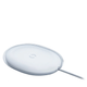 Бездротовий зарядний пристрій Baseus Jelly wireless charger 15W WXGD-02 білий - зображення 3