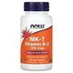 Витамины и минералы NOW Vitamin K2 (MK7) 100 mcg, 120 вегакапсул - изображение 1