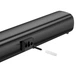 Саундбар Портативная беспроводная Bluetooth колонка акустика Hoco HS1 Prestige home theater speaker RGB Black |BT5.0, USB/AUX/TF, EQ| Черный - изображение 7