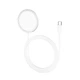 Беспроводное зарядное устройство Hoco CW47 Original series 15W magnetic wireless fast charger, Silver - изображение 6