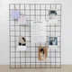 MoodBoard Rey 60х45 см., прищепки в подарок , мудборд для визуализации, Черный мудборд-сетка, доска визуализации желаний (0604512) - изображение 1