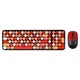 Беспроводная клавиатура с мышкой TWolf TF350 Colorful, Black-Red - изображение 6