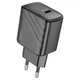 Мережевий зарядний пристрій HOCO CS22A Value single port charger Type-C cable 30W Black - зображення 8
