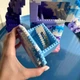Конструктор Magic Blocks в виде Мишки Bearbrick с ящиком 54см 5466 деталей - изображение 4
