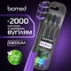 Набор комплексных зубных щеток BioMed Black средние 3 шт (7640168935573/3800237400041) - изображение 6