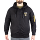 Куртка демисезонная Sturm Mil-Tec Flight Jacket Top Gun The Flying Legend L Black - изображение 1