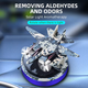 Ароматизатор салону автомобіля VHG Y-6 "Винищувач" на сонячній батареї, Pixel-blue - зображення 3