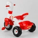 Дитячий триколісний велосипед Pilsan Pony Bike 07-146 з багажником - зображення 4