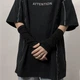 Митенки короткие однотонные черные One Size - изображение 2