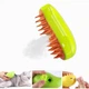Щетка-расческа с паром для вычесывания шерсти животных Massage comb - изображение 1