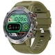Смарт-годинник XO J7 AMOLED Smart Sports Talking Watch |BT Call, Track, HeartRate, IP68 Круглі Зелений - изображение 1