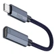 Перехідник HOCO UA29A Type-C male to iP Lightning 0.15М для iOS пристроїв iPhone/iPad/iPod Синій - изображение 3