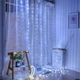 Гирлянда штора Роса, 8x1,5м, 600 LED, 40 нитей, 220В, статический режим, IP44, Холодный белый - изображение 7