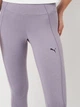 Спортивные леггинсы для бега и тренировок женские Puma Studio Foundation 7/8 Tight 52484730 M Сиреневые (4067981189045) - изображение 4