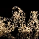 Гирлянда с жемчугом "Конский хвост" + пульт ДУ, 2м, 200 LED, 10 нитей, от USB и сети 220V, 8 режимов, Теплый белый - изображение 8
