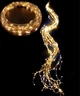 Гірлянда роса Кінський хвіст, 2 м, 200 LED, 10 ниток, на батарейках та USB, Теплий білий - зображення 9