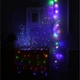 Світлодіодна гірлянда Кінський хвіст, 2м, 300 LED, 15 ниток, від USB і мережі 220В, статичний режим, Мультиколор - зображення 4