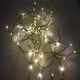 Светодиодная гирлянда нить "Роса" 100м с пультом, 1000 LED, 220V, 8 режимов, IP44, зеленый провод, Теплый белый - изображение 7
