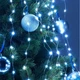 Светодиодная гирлянда Конский хвост, 2 м, 400 LED, 20 нитей, от сети 220 В, 8 режимов, Холодный белый - изображение 6