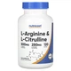 Формула с оксидом азота Nutricost, L-Arginine & L-Citrulline, 120 Capsules (11966742) - изображение 1