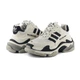 Женские кроссовки Balenciaga Х Adidas Triple S 35 (23.3 cm) белые / черные 710020 - изображение 4