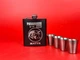 Набір подарунковий фляга з чарками VexShop 7oz подарунок чоловікові, 4 чарки та фляга (61145-10) - зображення 3