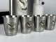 Набір подарунковий фляга з чарками VexShop Розвідка 9oz подарунок чоловікові, 4 чарки та фляга (61006-4) - зображення 6