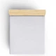 Простирадло на резинці Fitted Sheet 90x190x20 см, 100% бавовна, білий (174PTK32005) - зображення 1