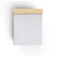 Простирадло на резинці Fitted Sheet 90x190x20 см, 100% бавовна, білий (174PTK32005) - зображення 2