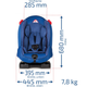 Автокрісло дитяче "MN3X", Capsula, 9-25kg, 0,5-6років, синій, 775040 - изображение 6