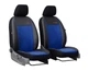 Чехлы на передние сиденья для RENAULT SANDERO STEPWAY 2007-2012 Pok-ter экокожа с алькантарой Exclusive синий - изображение 1