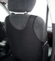 Майки-чехлы на передние сиденья Pok-ter Tuning Classic для RENAULT SANDERO 2007-2012 с красной вставкой - изображение 4