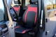 Авточехлы из экокожи для RENAULT SANDERO STEPWAY 2007-2012 Pok-ter Desing Leather с красной вставкой - изображение 2