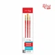 Кисть синтетика Rosa Start плоская № 8,12 круглая №6 кор. ручка набор 3шт (4823098507499) - изображение 1