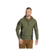 Кофта тактична Helikon-Tex RANGE HOODIE - TopCool, оливковий, розмір М (BL-BRH-TC-0201A-B04) - изображение 4