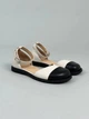 Босоножки женские ShoesBand Молочные с черным носком натуральная кожа 36 (23,5 см) (S99001) - изображение 2